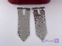 گوشواره آویز سکه ای بلند