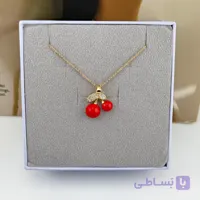 گردنبند شاخه گیلاس دخترانه خاص کد 11026