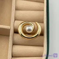 انگشتر طلایی طرح حلزونی (Spiral)