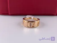 انگشتر ژوپینگ ساده نگین دار