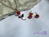 نیم ست گل رز