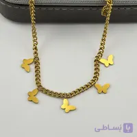 دستبند زنانه زنجیری طلایی