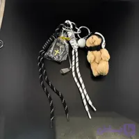 جاکلیدی و چارم بگ اسپرت عروسک خرس