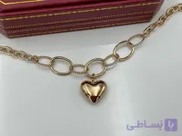 دستبند ژوپینگ طرح قلب تیفانی
