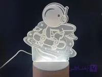 خرید چراغ خواب اسکیت سوار