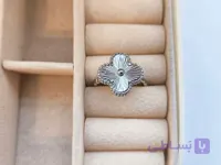 انگشتر ونکلیف نقره ای شیک