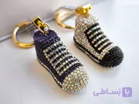 جاکلیدی کفش آل استار فول نگین 10810