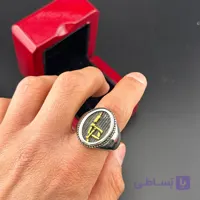 انگشتر مردانه طرح دستگاه تتو