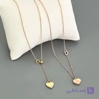 گردنبند استیل طرح قلب