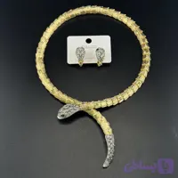 ست گردنبند و گوشواره بولگاری فوق لوکس