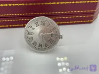 انگشتر طرح ساعت فری سایز