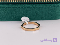 انگشتر ژوپینگ طلایی مینیمال