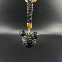 جاکلیدی و آویز کیف میکی ماوس مشکی