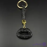 جاکلیدی و آویز کیف خرگوش مشکی
