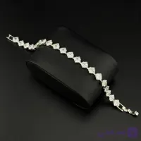 دستبند تنیسی زنانه طرح پرنسس