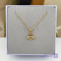 گردنبند زنانه قلب و بال فرشته ظريف ژوپينگ کد A02