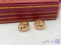 گوشواره ژوپینگ طرح کروسان