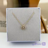 گردنبند قلب ژوپینگ توخالی کد 11009