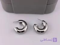 خرید گوشواره مینیمال نقره ای
