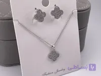نیم ست ونکلیف فول نگین