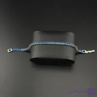 دستبند تنیسی با نگین سرمه ای