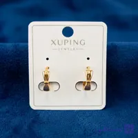 گوشواره ژوپینگ طلایی طرح پاپیون