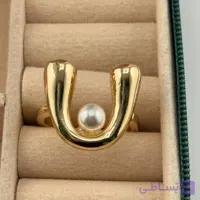 انگشتر فری سایز فشن مدل نعل‌اسبی