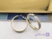 گوشواره زنانه مجلسی نگینی