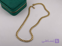 گردنبند مردانه طرح کارتیر طلایی