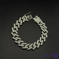 دستبند زنجیر کوبان میامی سنگ‌پراگ (Prong)