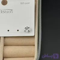 پیرسینگ گوش تک نگین مشکی