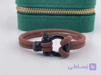 دستبند مردانه امگا آجری