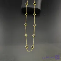 گردنبند ونکلیف مشکی لوکس ظریف