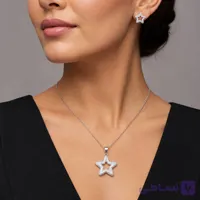نیم ست ستاره نگین‌دار درخشان