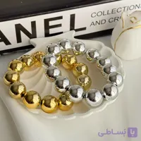 ست دستبند کشی طلایی و نقره‌ای