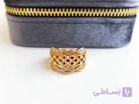 انگشتر ژوپینگ طرح رولکس زنانه