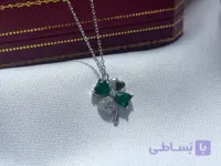 گردنبند گل چهار پر