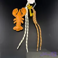 جاکلیدی و چارم بگ لابستر چرمی