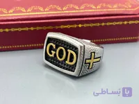 انگشتر مردانه خدا