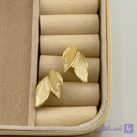 گوشواره میخی طرح برگ