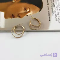 گوشواره حلقه‌ای دولاین ژوپینگ