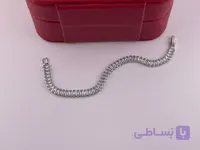 دستبند فول نگین طرح جواهر