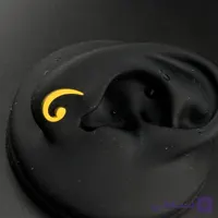 پیرسینگ گوش طرح اسپیرال