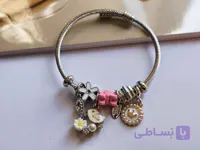 دستبند نقره ای پاندورا کد 11