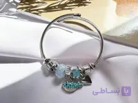 خرید دستبند نقره ای پاندورا استیل