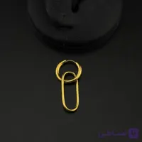 گوشواره حلقه ای آویزدار