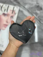 گردنبند طرح ایران استیل