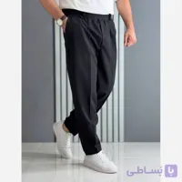 شلوار مام فیت پارچه مازراتی مردانه