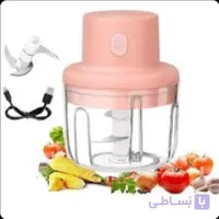 مینی خردکن شارژی اورجینال واراداتی  Mini سه تیغه | خردکن برقی جمع‌وجور مناسب آشپزی سریع و غذای کودک