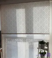 پرده دو مکانیزم راشل طرح کلاسیک کدL1